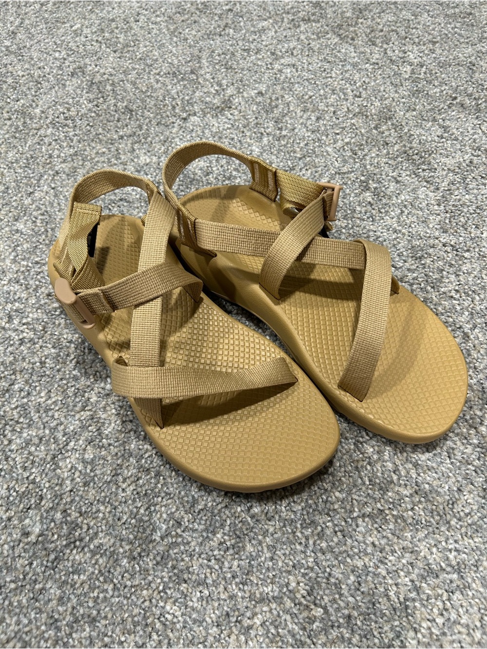 Chaco Women's Z/1 Classic Adjustable Strap Sandals Tan Curry Sz 10 Outdoor Water - Picture 8 of 8